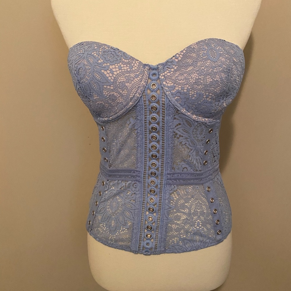 Victoria Secrets Baby Blue Bustier